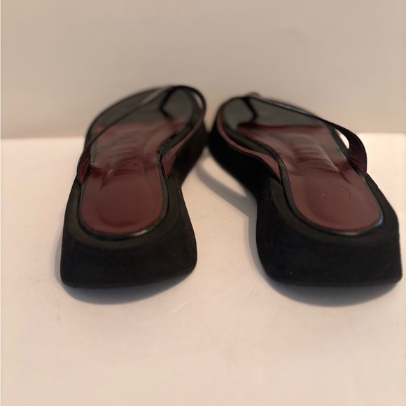 STAUD Black and Dark Red Sandals - Picture 7 of 7